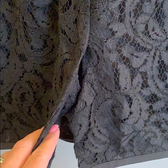 Black & White Lace Dress - Picture 3 of 3